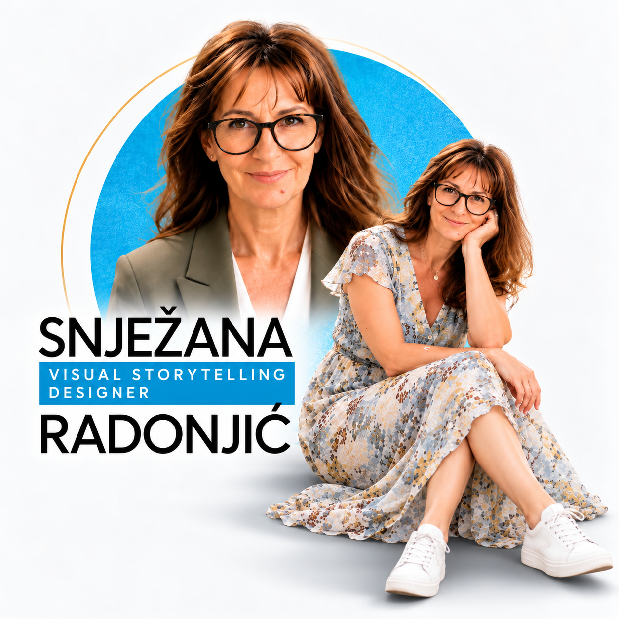 Portrait of Snježana Radonjić, VisualEnergy designer
